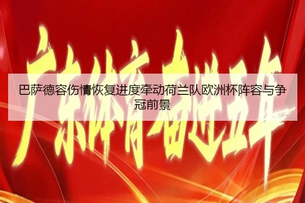 巴萨德容伤情恢复进度牵动荷兰队欧洲杯阵容与争冠前景